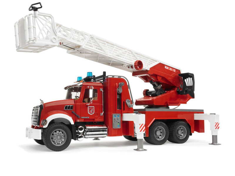 Bruder MACK Granit s požárním žebříkem 1:16